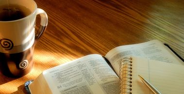We offer Bible study groups here at Freshwaters. Ask at the office and see which one fits into your 