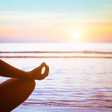 Mediation, Yoga breath, Pranayama, beach yoga, pier yoga