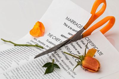 Divorce "Family law" "division of assets" decree separation "marital property" marriage