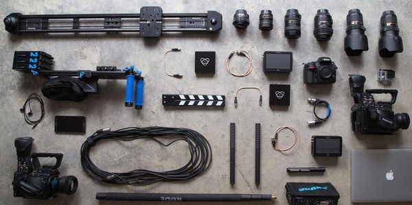Video film equipment items
