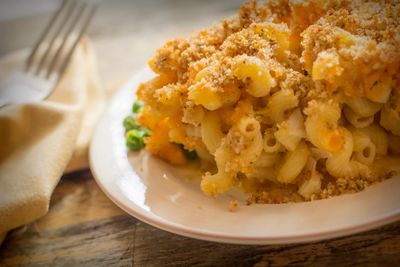 Macaroni cheese using our delicious Swaledale Cheese