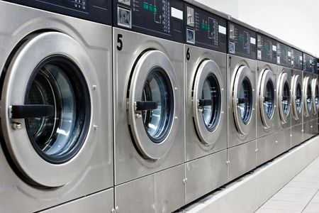 New machines will be installed the laundromat. Soon it will be all new washateria.