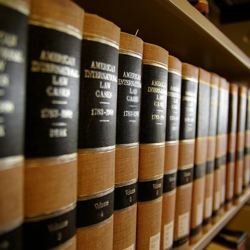 Law books 