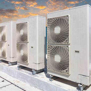 Commercial air conditioning fans