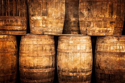 Whisky barrells