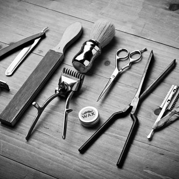 barber tools, razor, shaver, 
