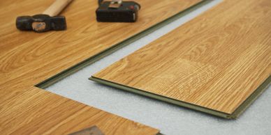 Book Handyman for Laminate Flooring Installations. 