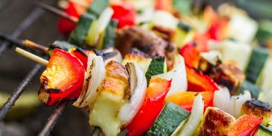 This BBQ sauce is great on grilled and roasted vegetables!