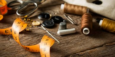 Professional alterations and garment repair