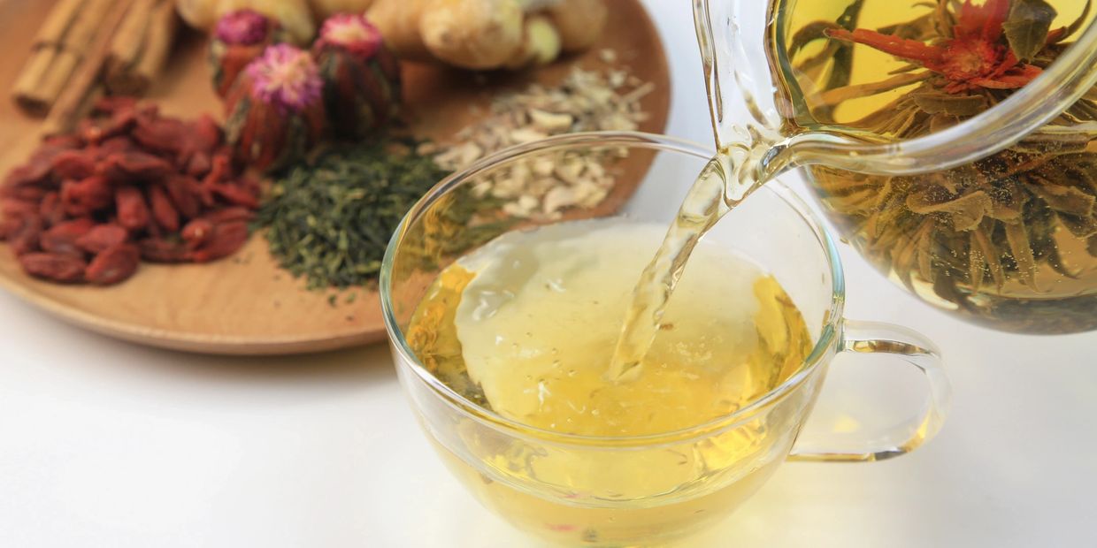 Herbal teas for health