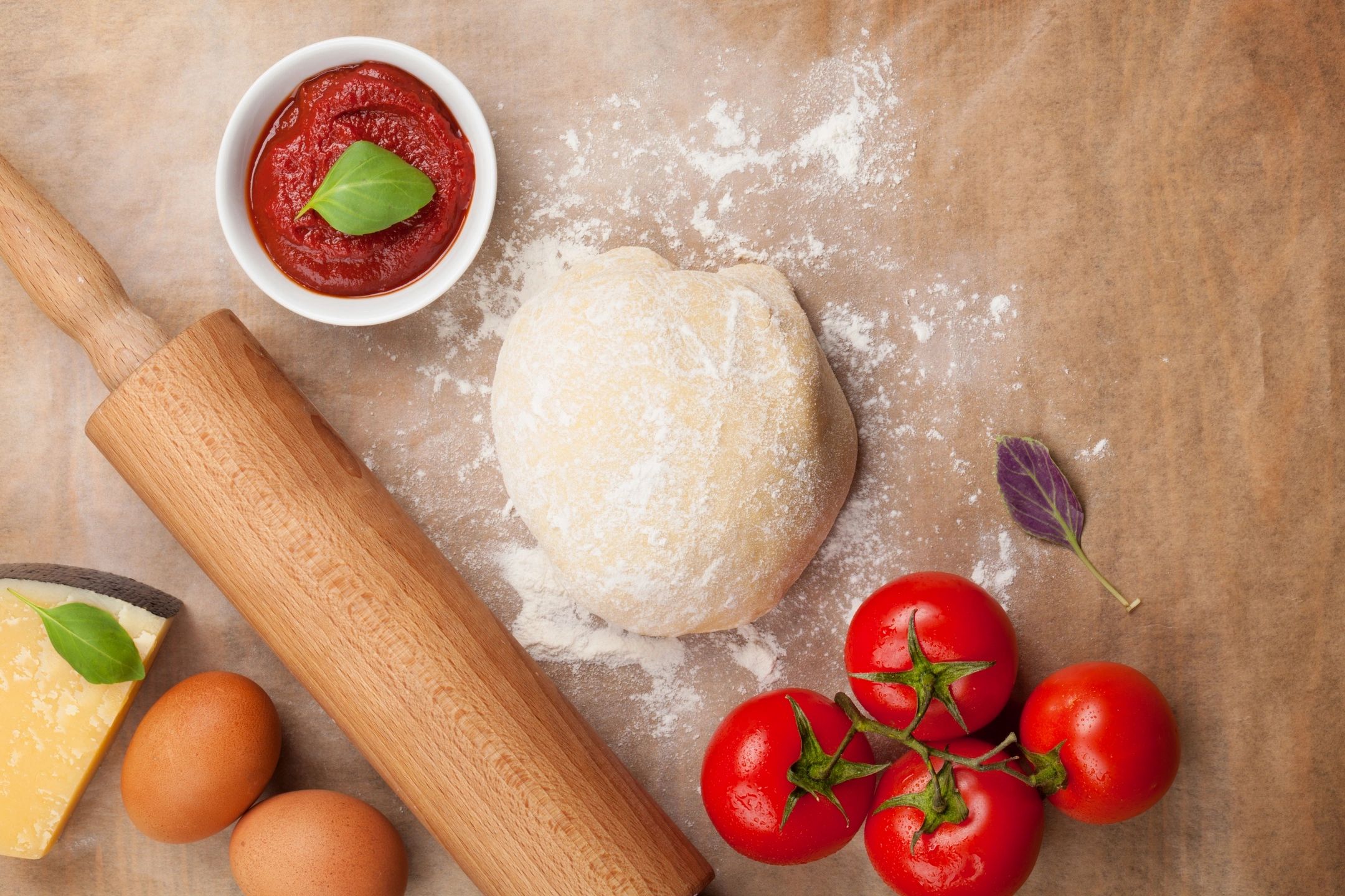 It all starts with the finest ingredients. Dough & sauce made fresh daily. 