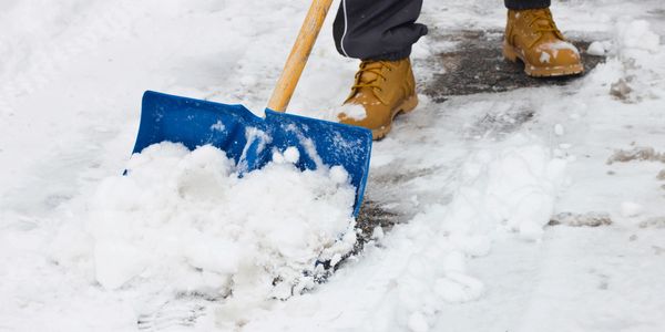 Too cold to go outside to shovel your driveway and walkways?