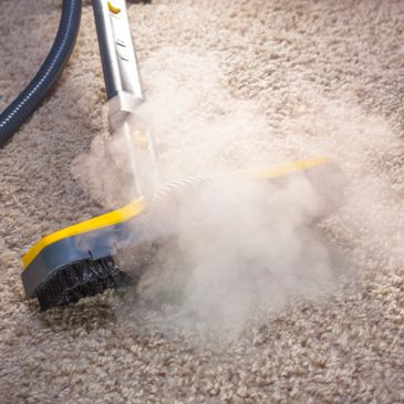 Vacuum is cleaning a very dusty carpet.