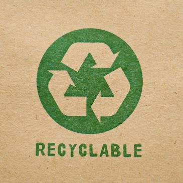 Recycled packaging for our products