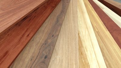 Variety of hardwood floors