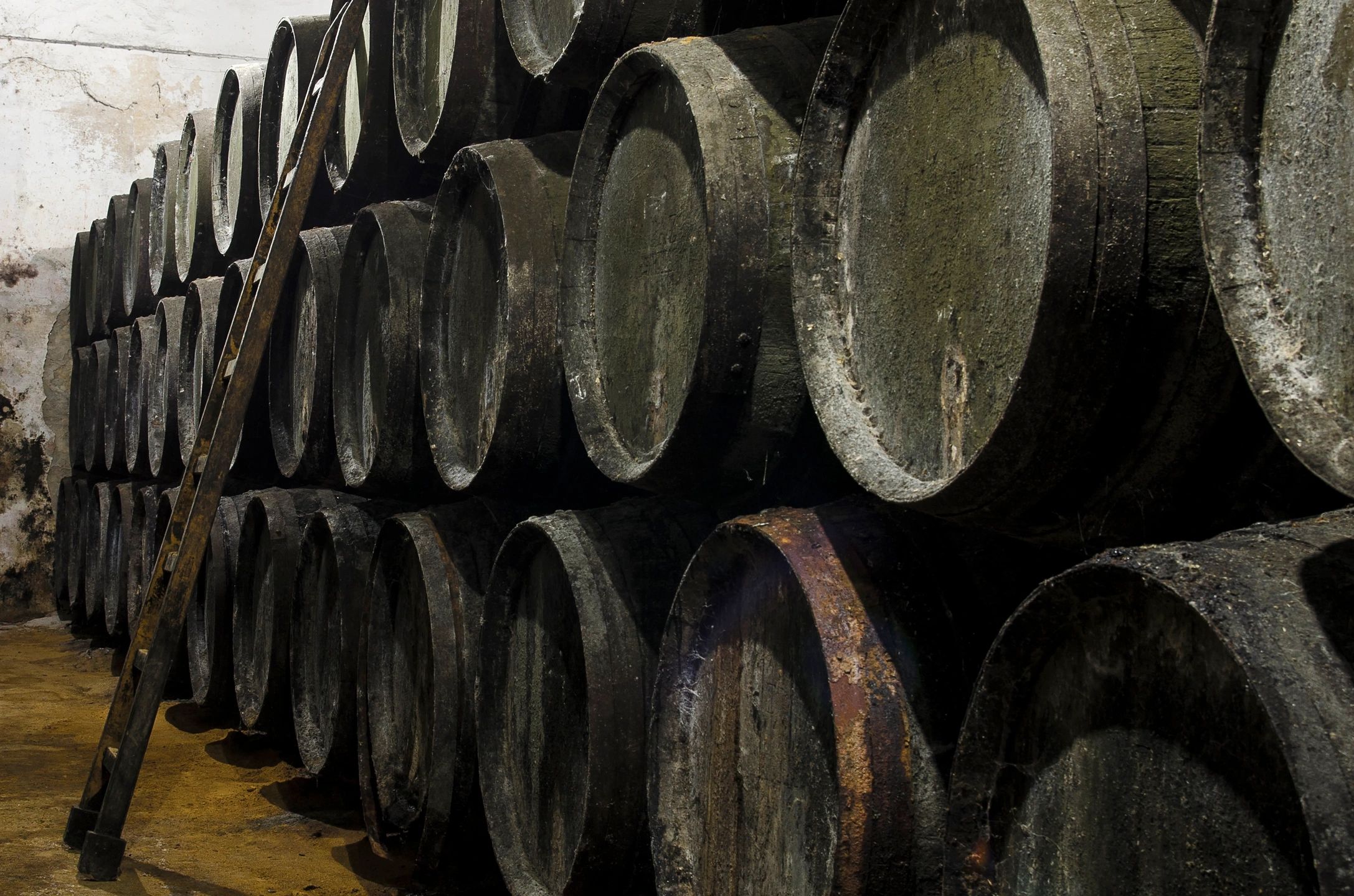 Whisky barrels show the history and journey the scotch and whisky have taken,