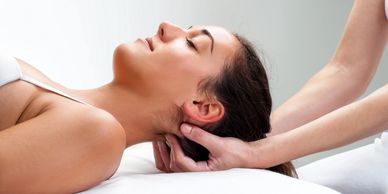 Relaxation, massage neck massage