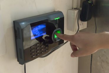 Biometric access control system installation NYC