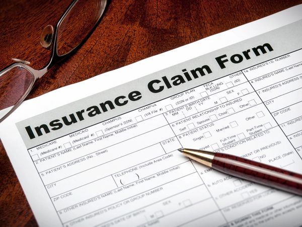 insurance claim form for residential death cleaning payment