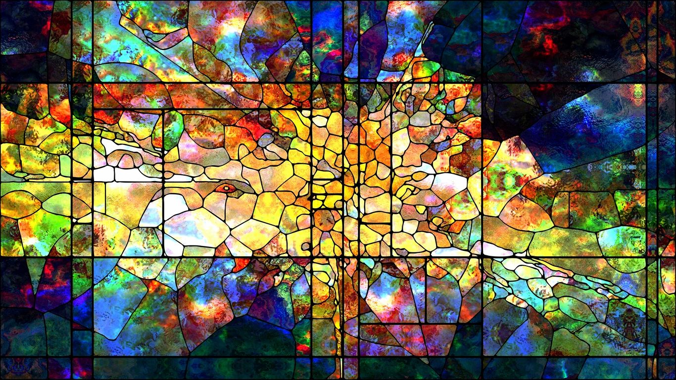 Stained glass window