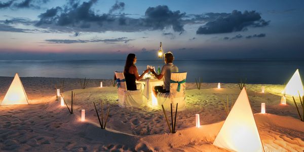 Romantic Beach Dinner