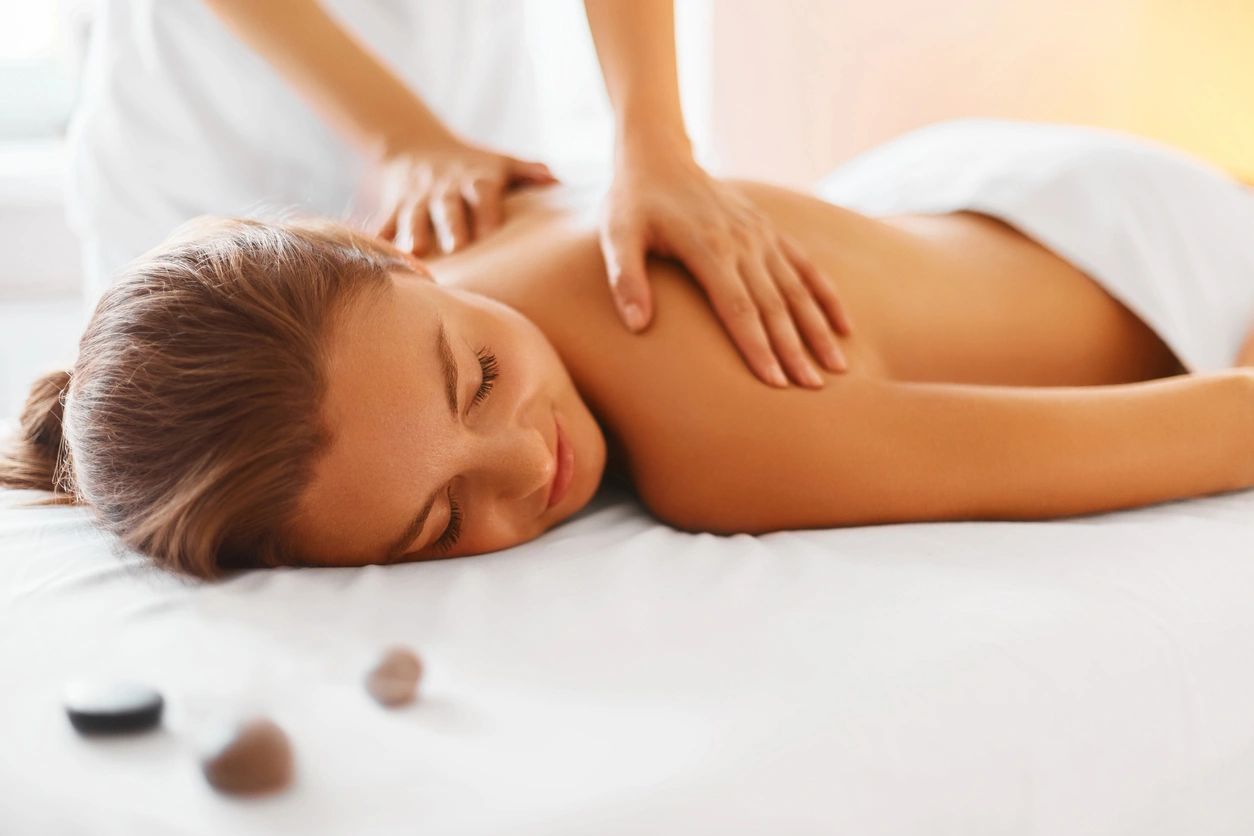 Massage therapist Jamie Morreau