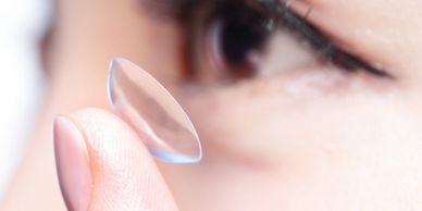 We provide contact lens exams.
