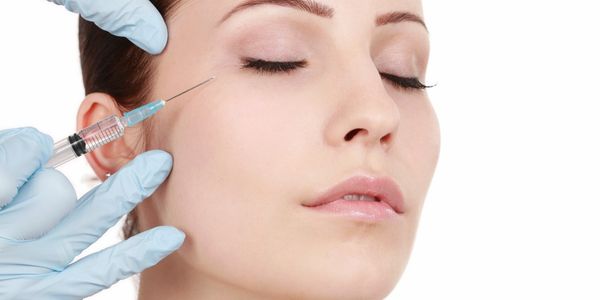 Getting rid of wrinkles with injections.