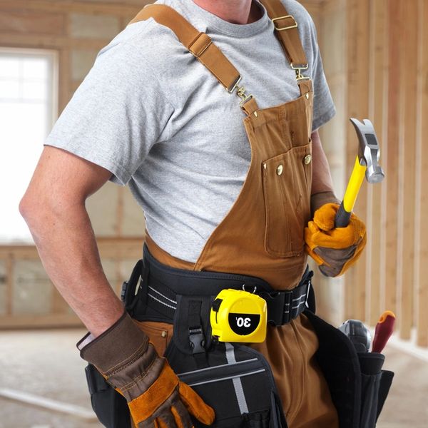 A handyman with tools