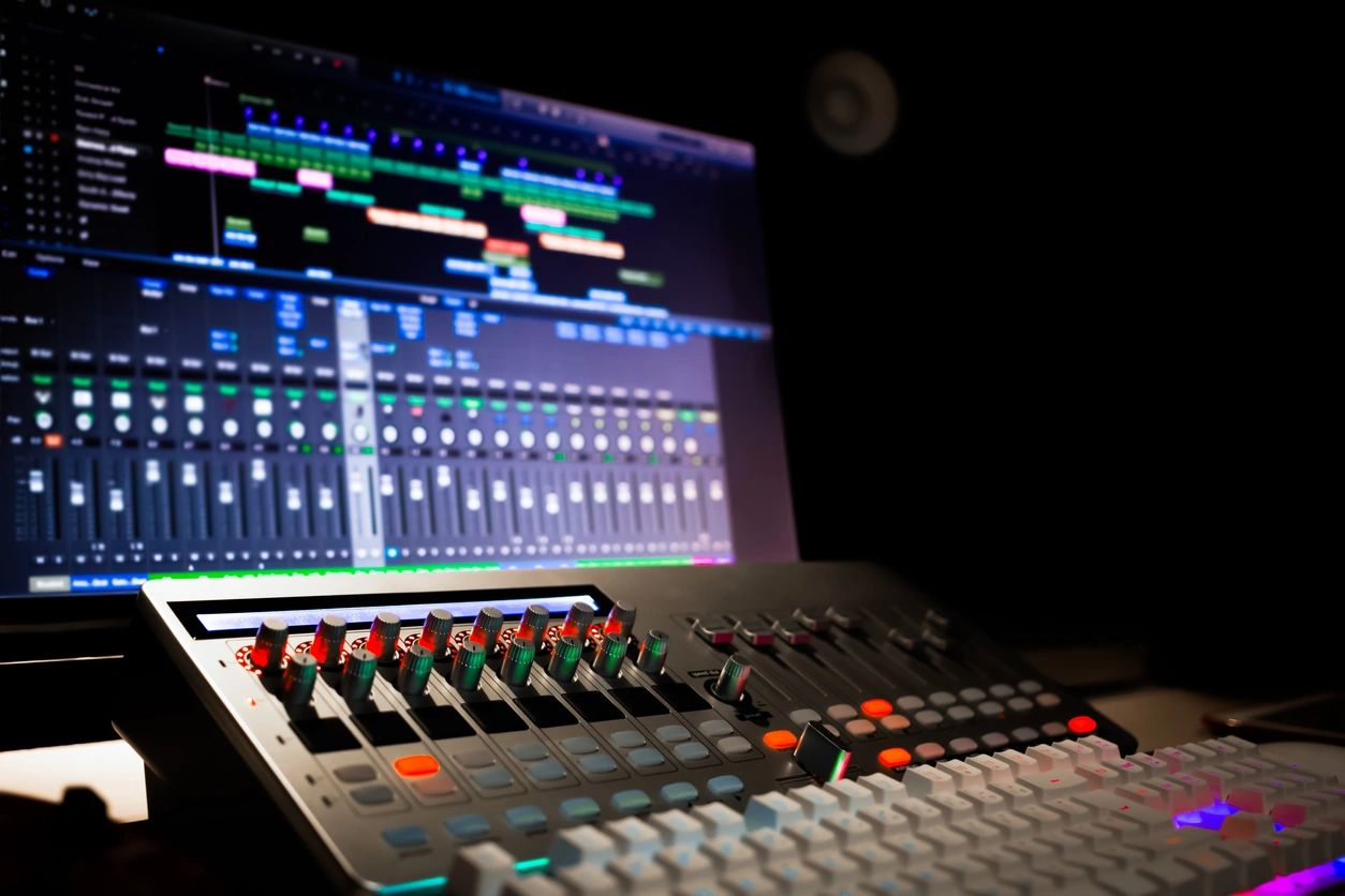 Digital Sound Board and Mixer at conference 