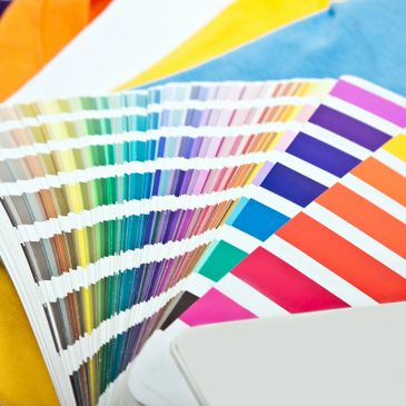print colors to match your company brand. Custom color matches
