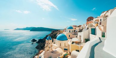 Highlight of a trip to Greece is Santorini.