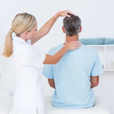 Addressing neck pain in a patient