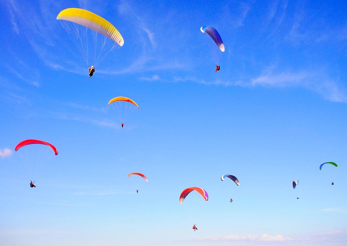 Paragliding courses offered by Touring Tours