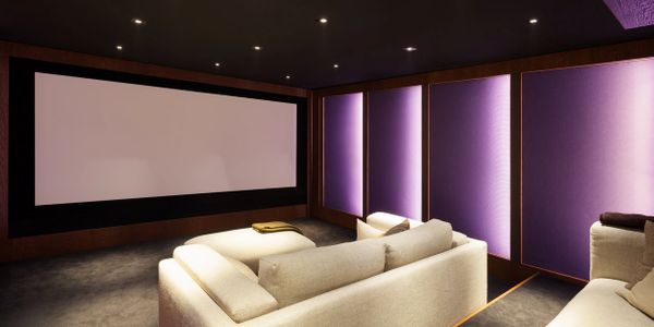 Dedicated Home Theater and Media Rooms!