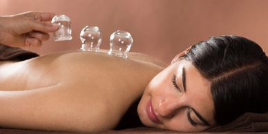 Cupping therapy reduces pain, inflammation, encourages blood flow and may remove disease causing pat