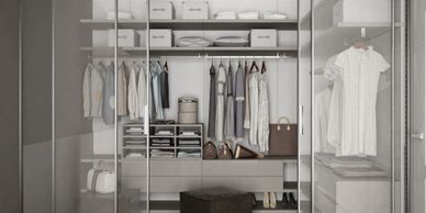 decluttered wardrobe, less stuff, mindful, living with less, organised, Carrie Ottolini