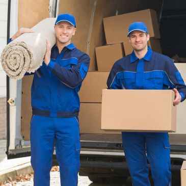 Stock Photo movers. Movers may come in all shapes and sizes. 