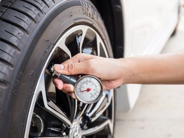 tyre pressures