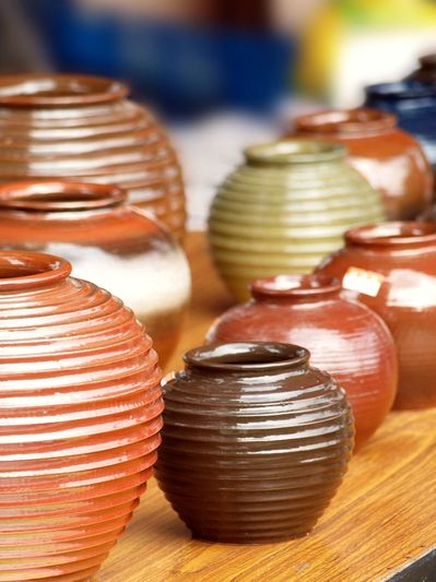 handmade ceramic vases