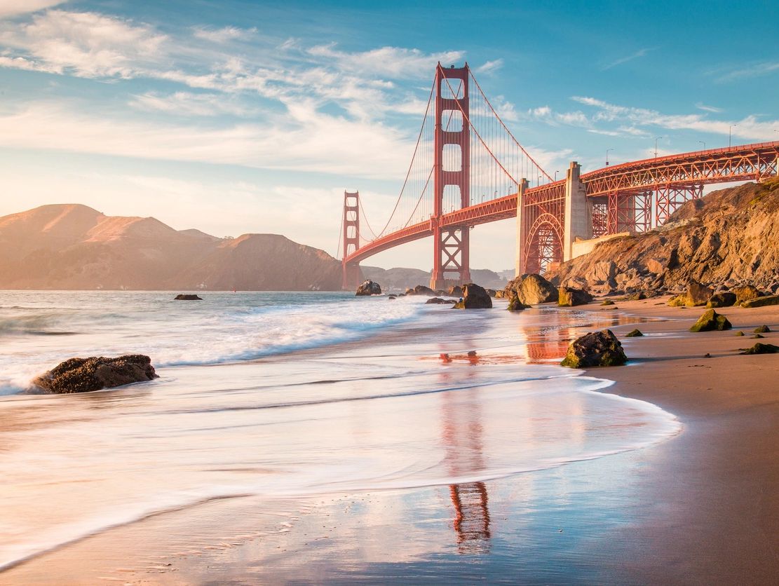 picture of Golden Gate Bridge in San Francisco California