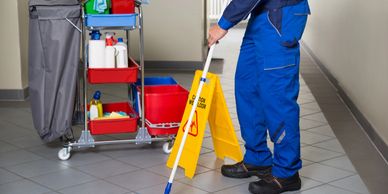 Cleaning schools and universities in the North West of England