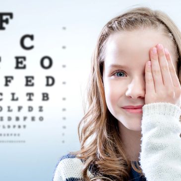 The eye chart allows the eye doctor determine how well the eyes see and function together.