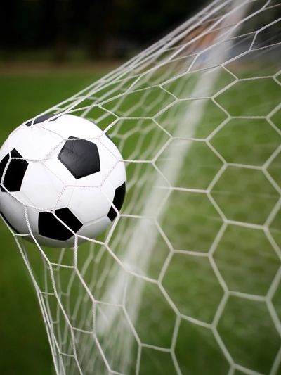 Soccer Ball in net