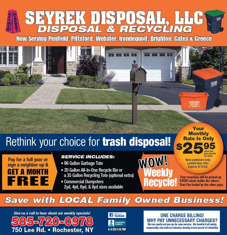 Garbage Disposal Recycling Services Rochester Ny Seyrek Sealers Disposal