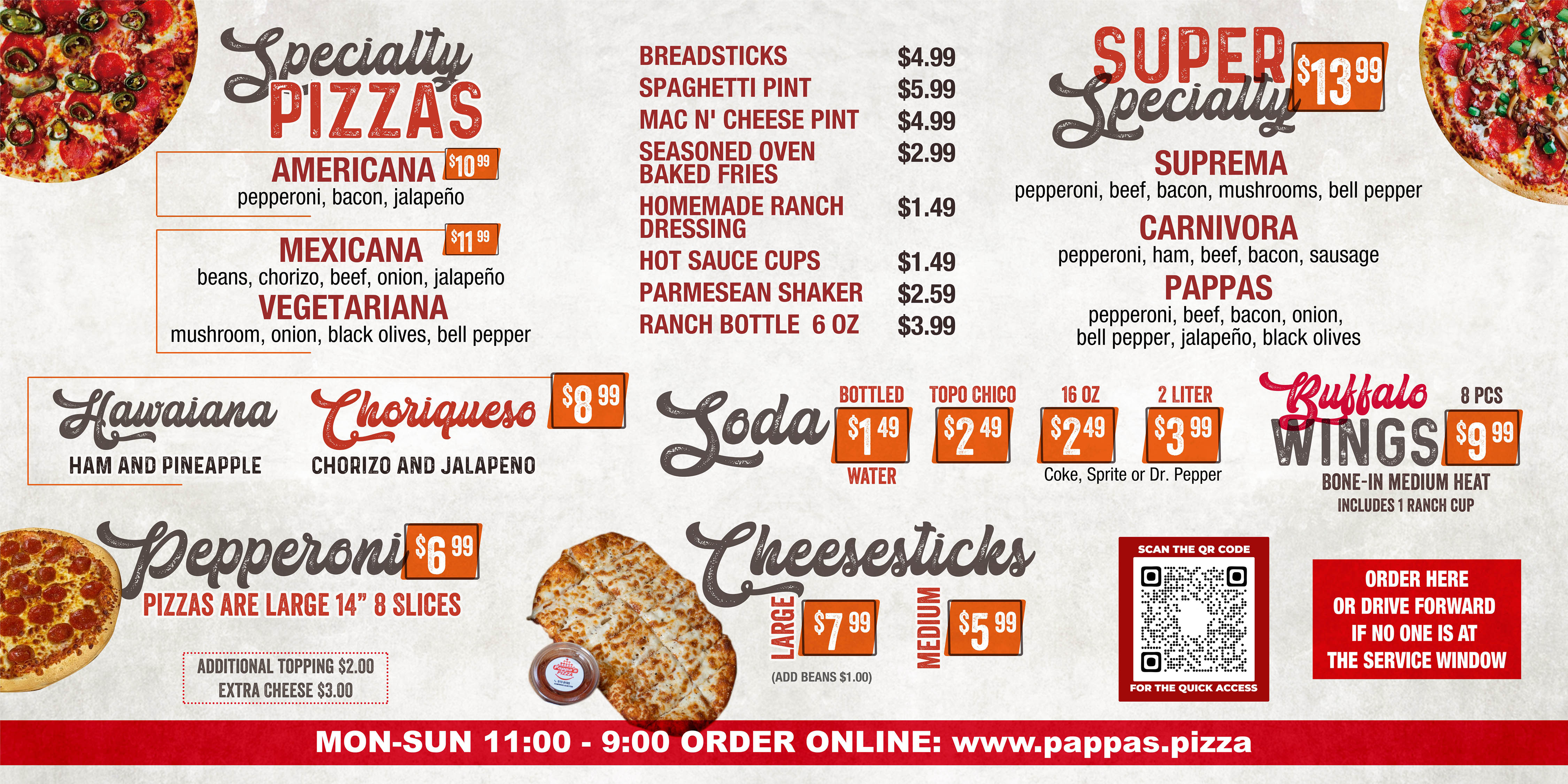PAPA PETE'S PIZZA #2, Longview - Menu, Prices & Restaurant Reviews -  Tripadvisor