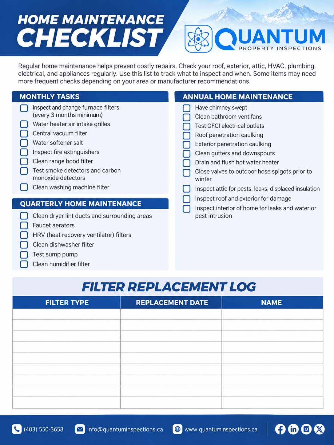 Downloads | Quantum Property Inspections