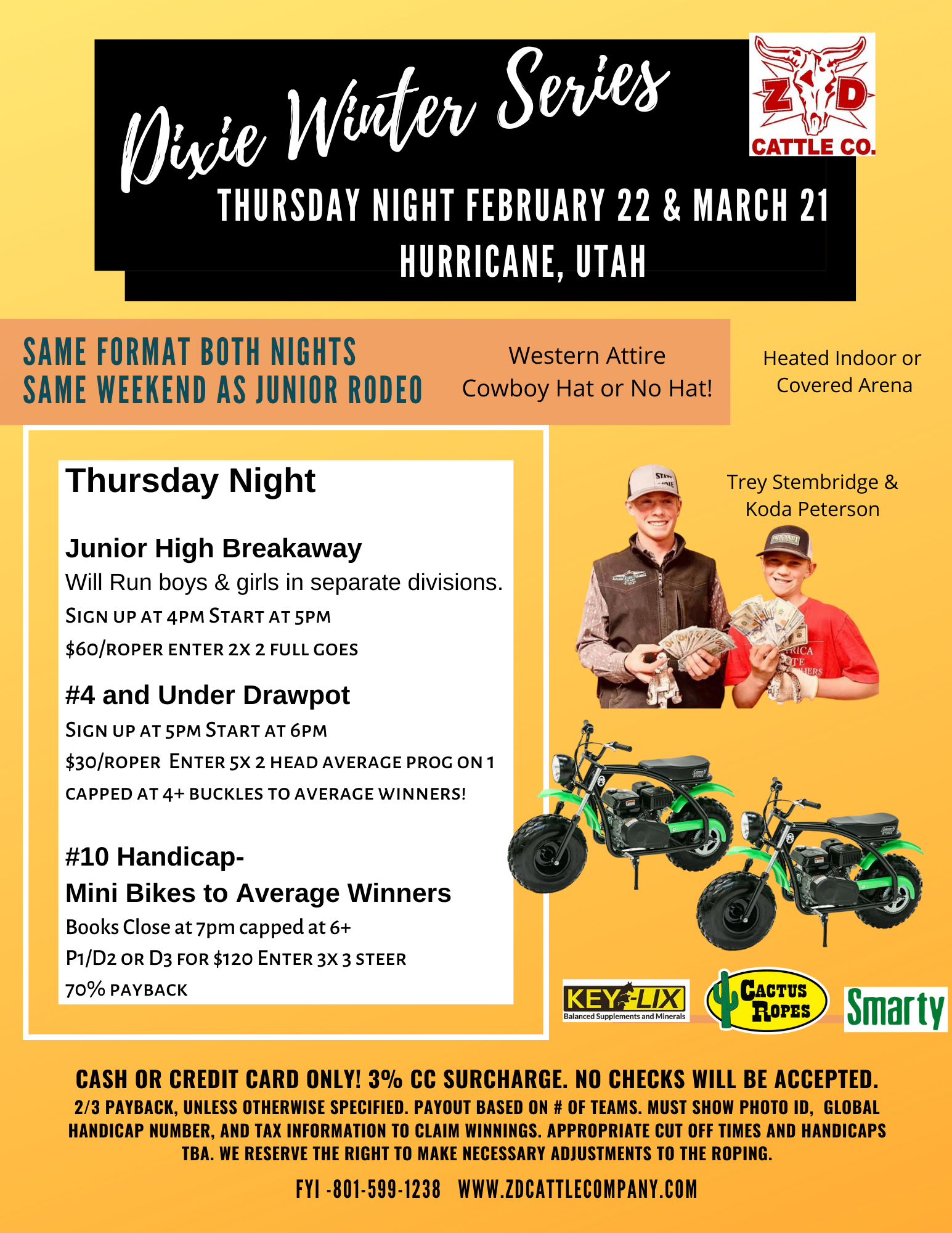 ZD Team Roping - ZD Cattle & Events