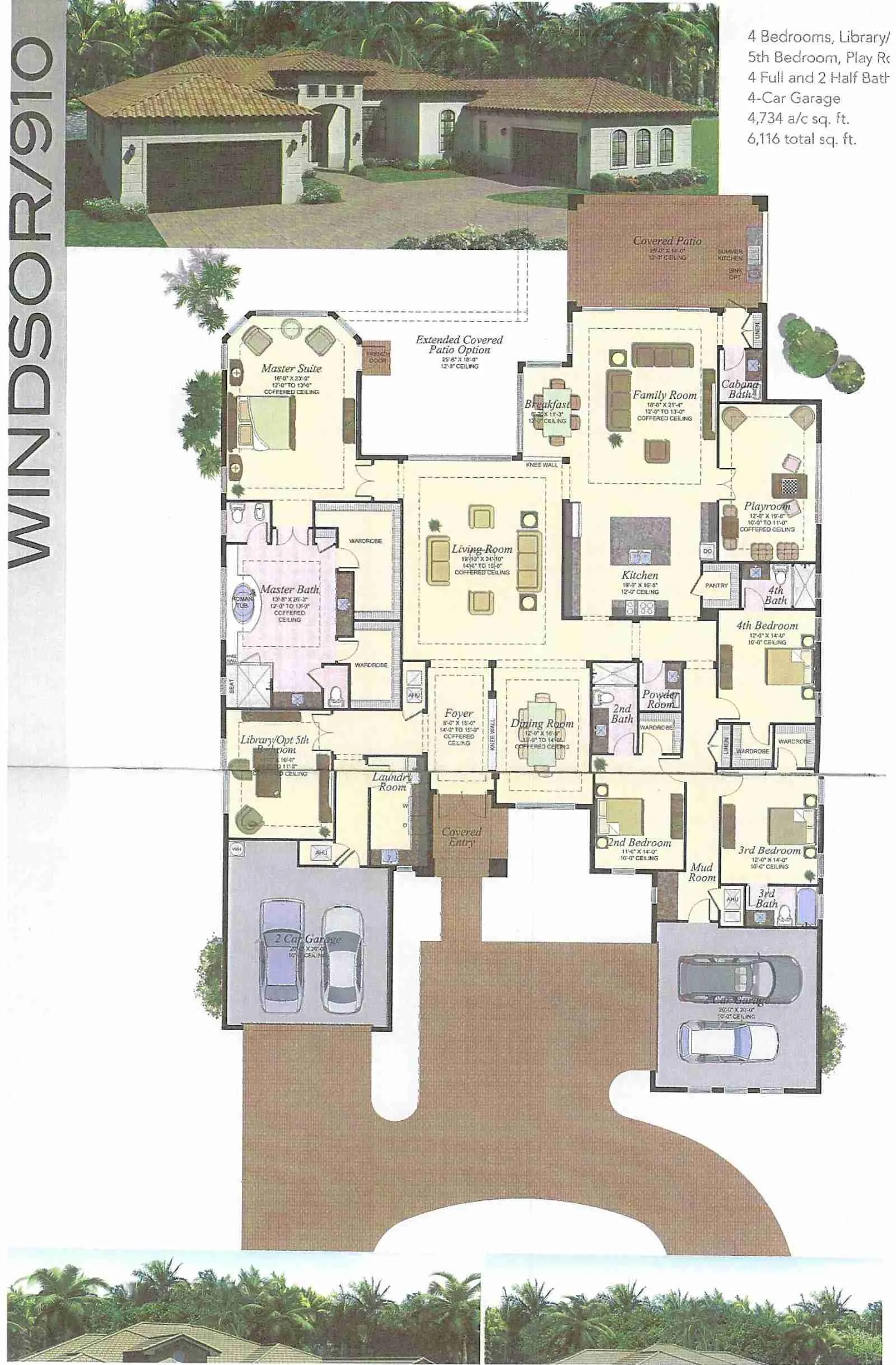 Seven Bridges Windsor historical floor-plan scan
