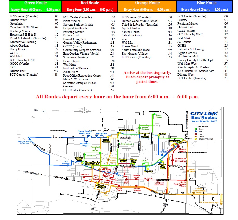 Citylink Bus Route Schedule Citylink Bus Route Schedule
